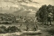 Pond Street, Hampstead, in 1750 (c1876). Creator: Unknown