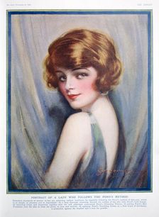 Pond's Cream advert, 1928