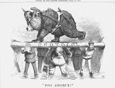 "Pons Asinorum!", 1877. Creator: Joseph Swain