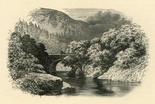 Pont Aberglaslyn, North Wales c1890. Creator: Unknown