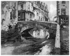 Pont Breton c1890-1940 (1924). Artist: Ferdinand-Jean Luigini
