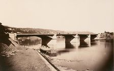 Pont de la Mulatiere, ca. 1861. Creator: Edouard Baldus