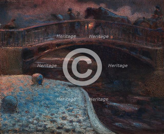 Pont de l'Ecluse, 1898-1901. Creator: Kreuger, Nils (1858-1930).