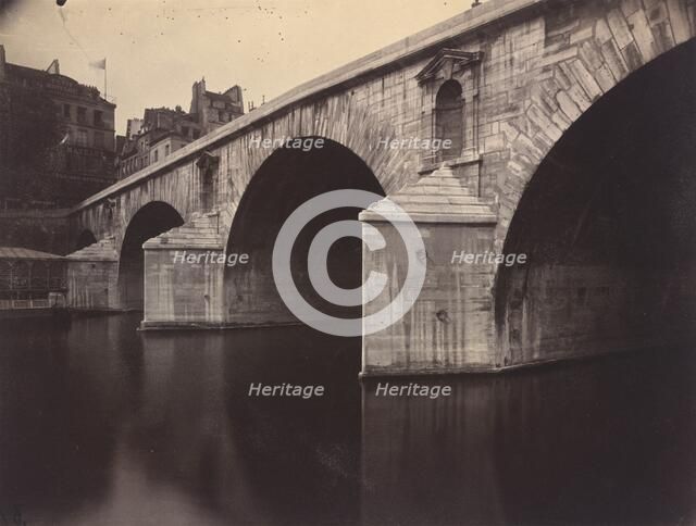 Pont Marie, 1912. Creator: Eugene Atget.