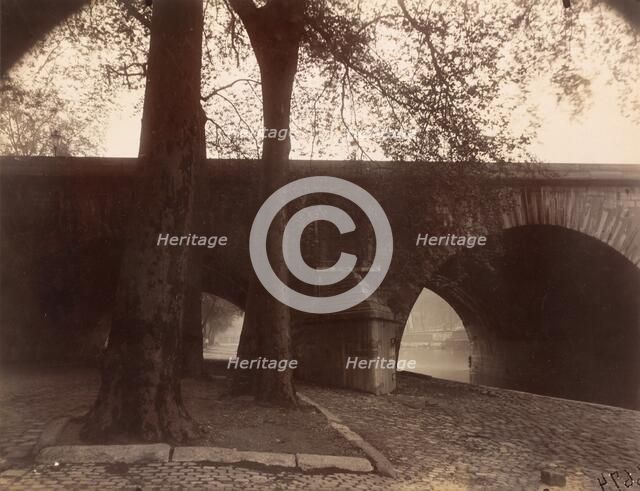 Pont Marie, 1926. Creator: Eugene Atget.