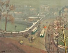 Pont Neuf, autumn mist, c1937. Creator: Marquet, Pierre-Albert (1875-1947)