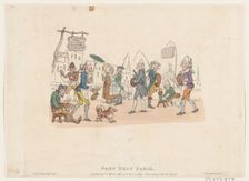 Pont Neuf, Paris, May 1, 1803., May 1, 1803. Creator: Thomas Rowlandson
