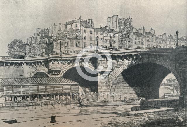 'Pont Neuf, Paris', c1911.