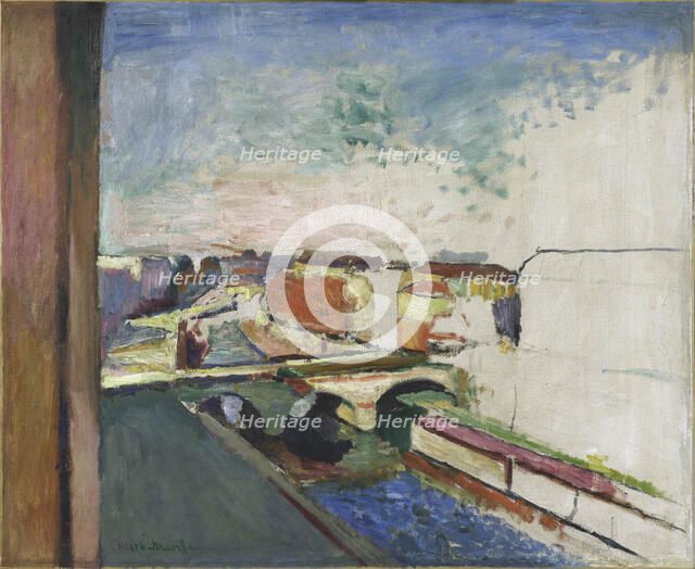 Pont Saint-Michel, c1900. Creator: Henri Matisse.