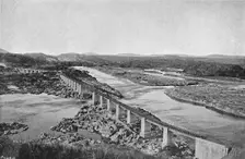 Ponte de Jaguara (Jaguare Bridge), 1895. Artist: Axel Frick