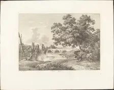 Ponte Molle, 1792. Creator: Jacob Wilhelm Mechau
