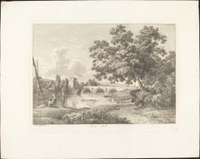Ponte Molle, 1792. Creator: Jacob Wilhelm Mechau