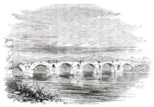 Ponte Molle - Rome, 1850. Creator: Unknown