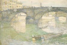 Ponte Santa Trinità, 1897. Creator: Frederick Childe Hassam