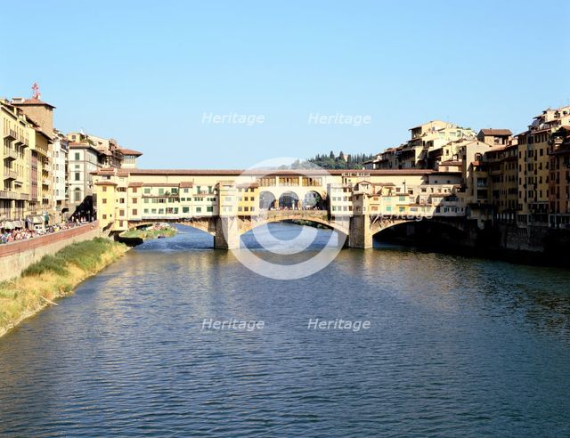 Ponte Vecchio, Florence, Italy. Creator: Peter Thompson.