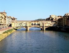 Ponte Vecchio, Florence, Italy. Creator: Peter Thompson