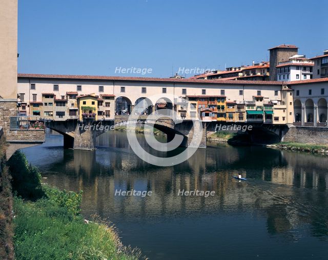 Ponte Vecchio, Florence, Italy. Creator: Peter Thompson.