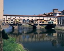 Ponte Vecchio, Florence, Italy. Creator: Peter Thompson