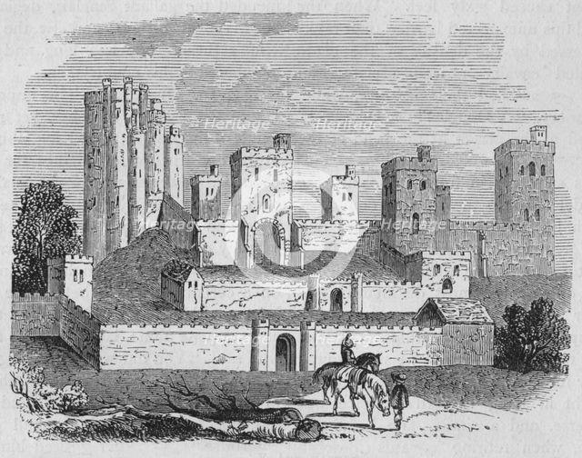 'Pontefract Castle', c1880. Artist: Unknown.