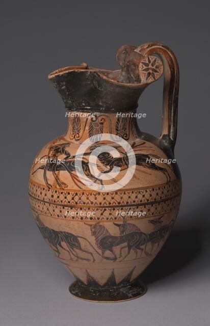 "Pontic" Oinochoe, c. 520 BC. Creator: Unknown.