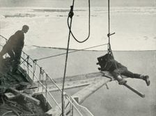 Ponting Cinematographs The Bow of the Terra Nova' c1910–1913, (1913)
