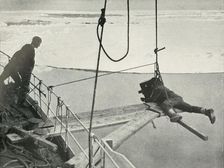 Ponting Cinematographs The Bow of the Terra Nova' c1910–1913, (1913)