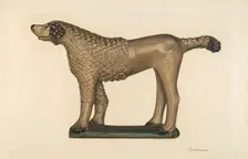Poodle, c. 1940. Creator: Selma Sandler