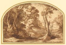 Pool at the Edge of a Wood. Creator: Herman van Swanevelt