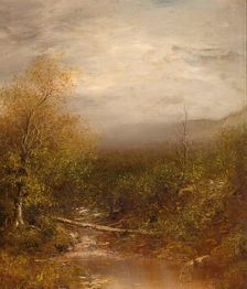 Pool in the Adirondacks, about 1875-1878. Creator: Ralph Blakelock