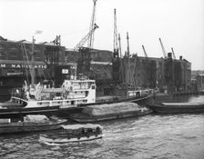 Pool of London, London, c1955. Creator: Arthur Charles Kirby Ware
