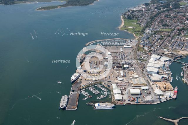 Poole Ferry Terminal, Bournemouth, Christchurch and Poole, 2021. Creator: Damian Grady.