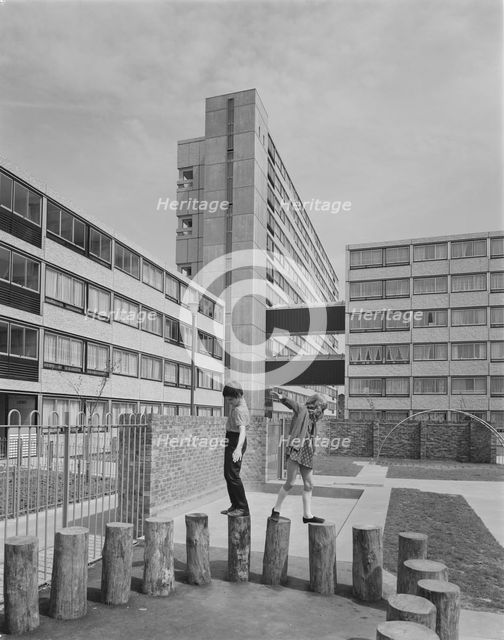 Pooles Park, Finsbury Park, Islington, London, 20/05/1970. Creator: John Laing plc.
