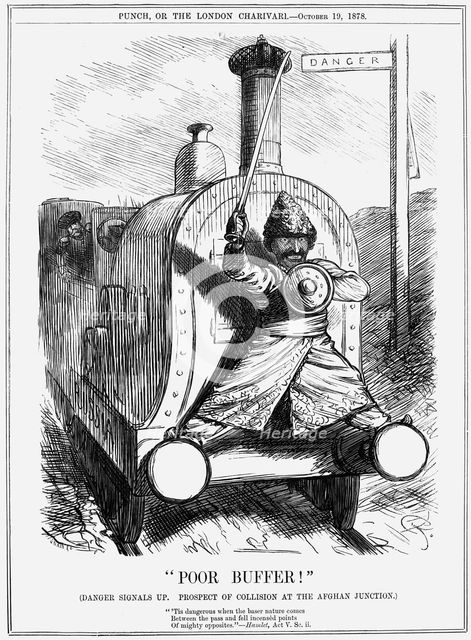 "Poor Buffer", 1878. Creator: Joseph Swain.