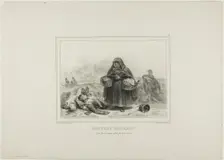 Poor Children!! May God take pity on their souls!, 1834. Creator: Auguste Raffet