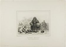 Poor Children!! May God take pity on their souls!, 1834. Creator: Auguste Raffet