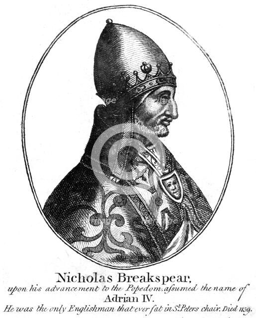 Pope Adrian IV. Artist: Unknown