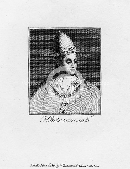 Pope Adrian V, (1800). Artist: Unknown