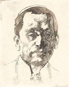 Pope Benedict XV (Benoit XV), 1917. Creator: Paul Albert Besnard