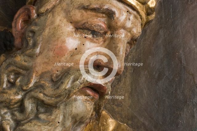 Pope Blessing Constantine (image 5 of 15), 16th century. Creator: Unknown.