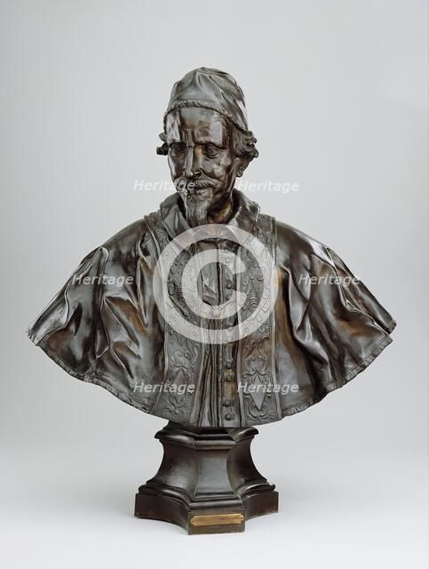 Pope Clement IX, c.between 1669 and 1678. Creators: Gian Lorenzo Bernini, Girolamo Lucenti.
