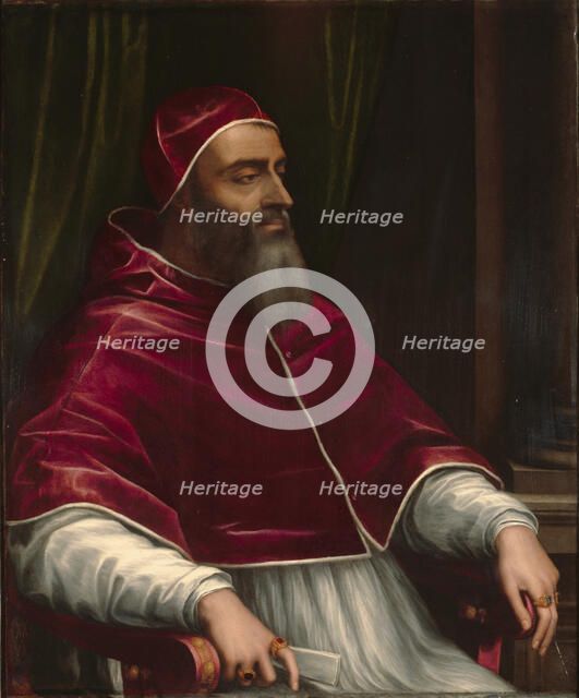 Pope Clement VII, about 1531. Creator: Sebastiano del Piombo.