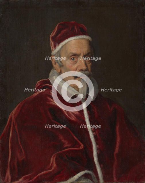 Pope Clement X (1590-1676), ca. 1670-71. Creator: Giovanni Battista Gaulli Baciccio.