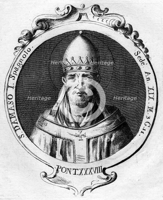 Pope Damasus I, Pope of the Catholic Church. Artist: Unknown