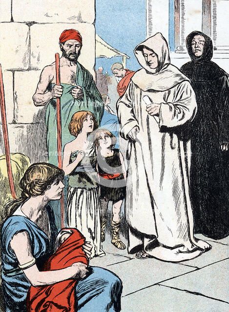 Pope Gregory I, the Great, 590-604 (c1900). Creator: Unknown.