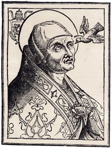 Pope Gregory I the Great. Artist: Anonymous