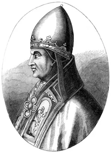 Pope Gregory IX (c1143-1241), 1849
