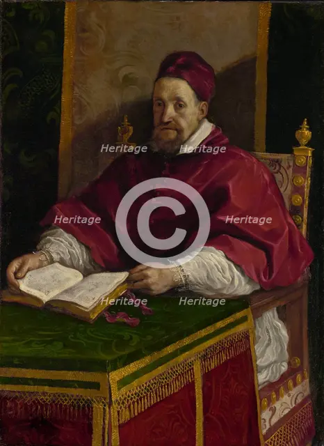 Pope Gregory XV, about 1622-1623. Creator: Guercino.
