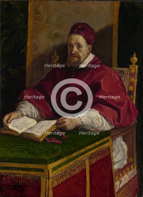 Pope Gregory XV, about 1622-1623. Creator: Guercino.