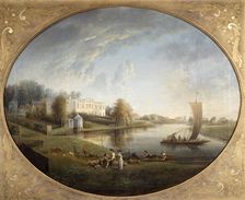 Pope House at Twickenham, 1773. Creator: Elias Martin