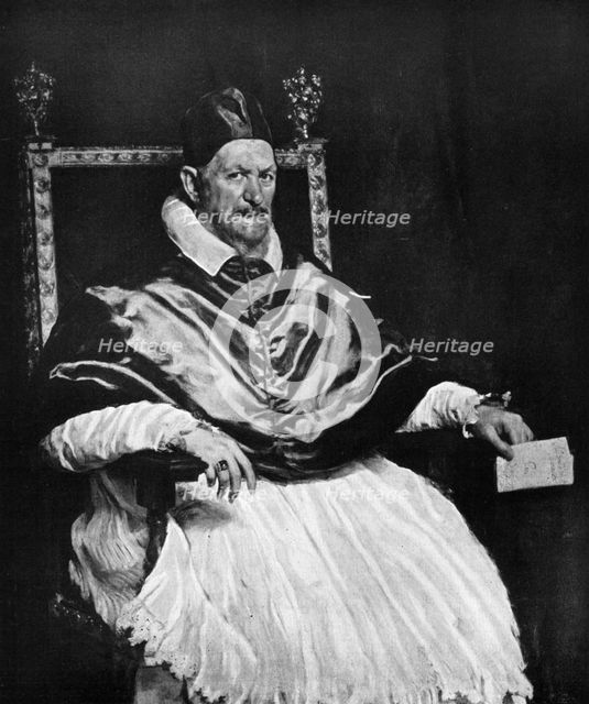 Pope Innocent X, c1650, (1929). Artist: Alinari